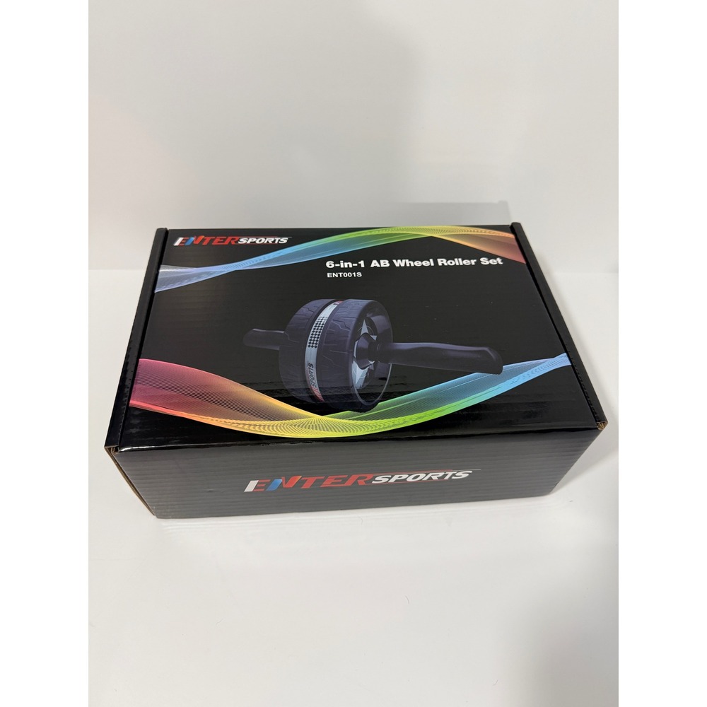 Entersports AB Wheel Roller Set Unisex OS Black Excellent 6-in-1 ENT001S